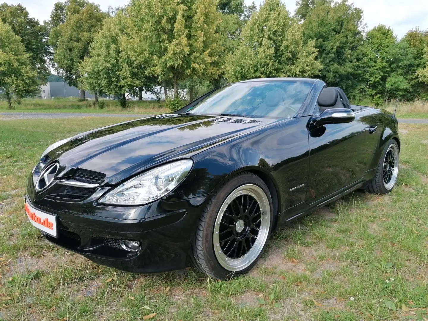 Mercedes-Benz SLK 200 K Leder,18",H&R,Fox,H.Achse neu,Scheckh. Negro - 1