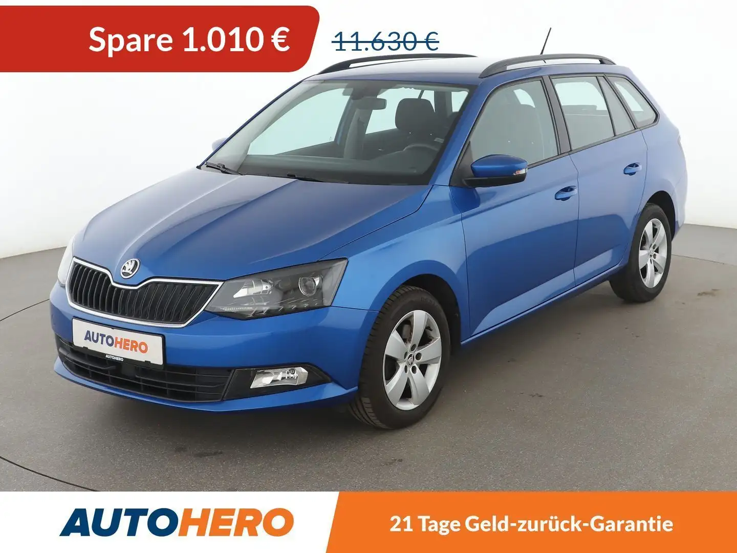 Skoda Fabia 1.2 TSI Style *TEMPO*SHZ*PDC*ALU* Bleu - 1
