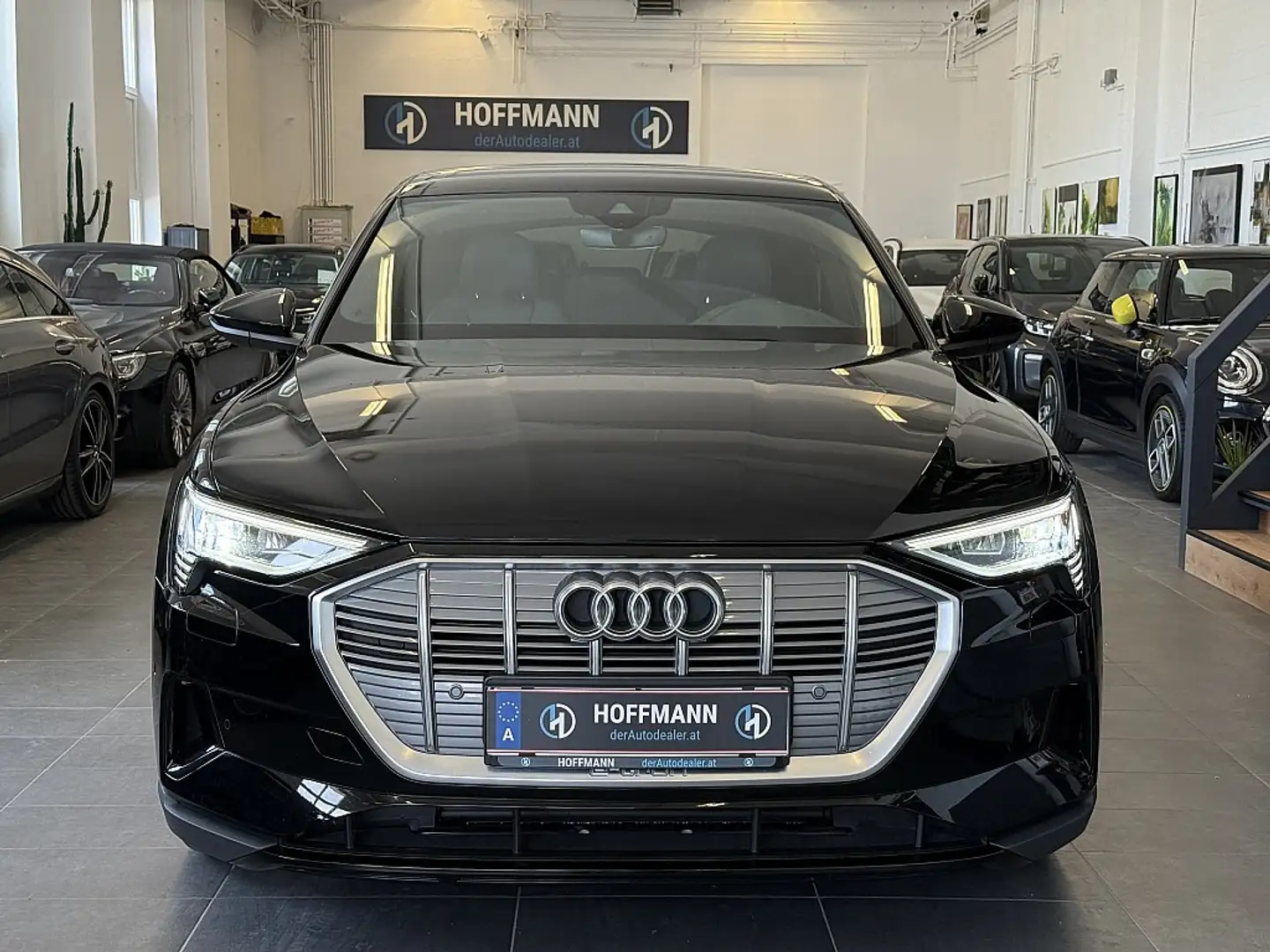Audi e-tron 55 quattro 95kWh Business, 20"Alu,ACC,S-Line In... Schwarz - 2