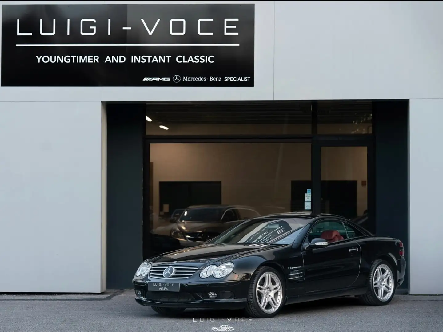 Mercedes-Benz SL 55 AMG 500CV PPF ASI PERFETTA Zwart - 1