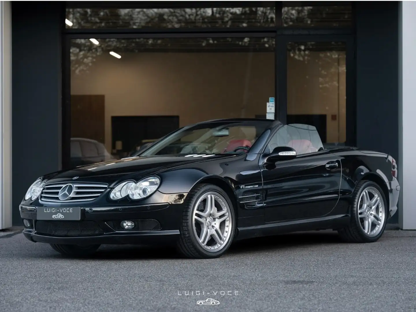 Mercedes-Benz SL 55 AMG 500CV PPF ASI PERFETTA Zwart - 2