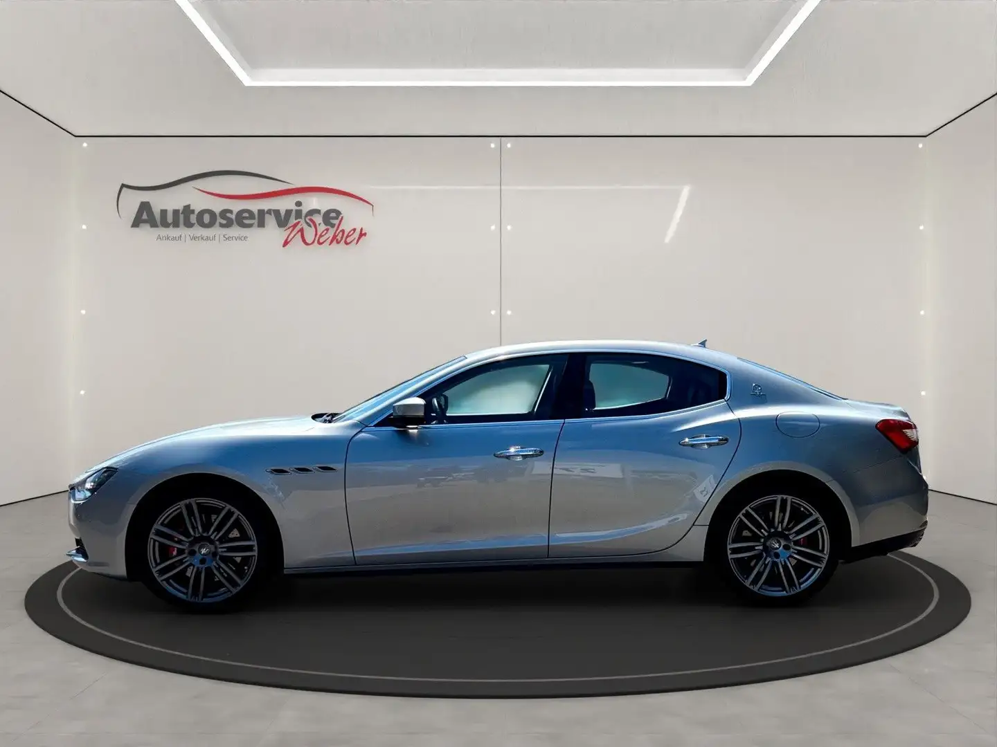 Maserati Ghibli 3.0 V6 S Automatik*HarmanKardon*Carbon* Stříbrná - 2