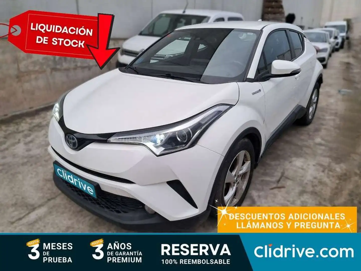 Toyota C-HR+ 1.8 125H ACTIVE Blanco - 1