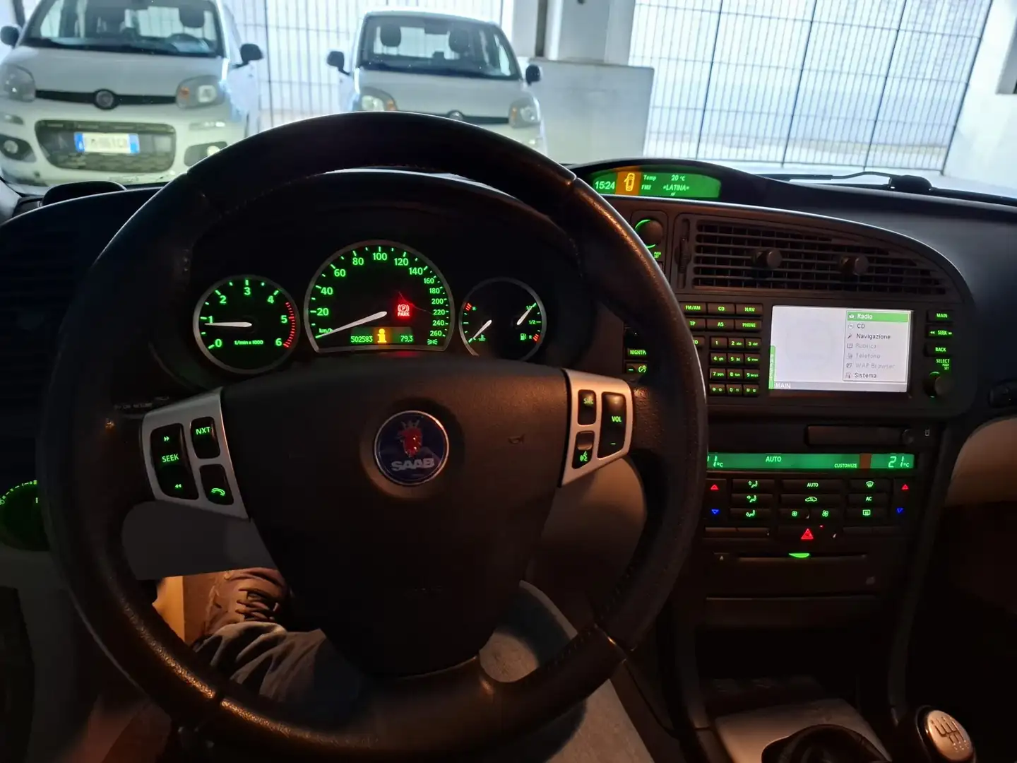 Saab 9-3 9-3 Cabrio 1.9 tid Nero - 2