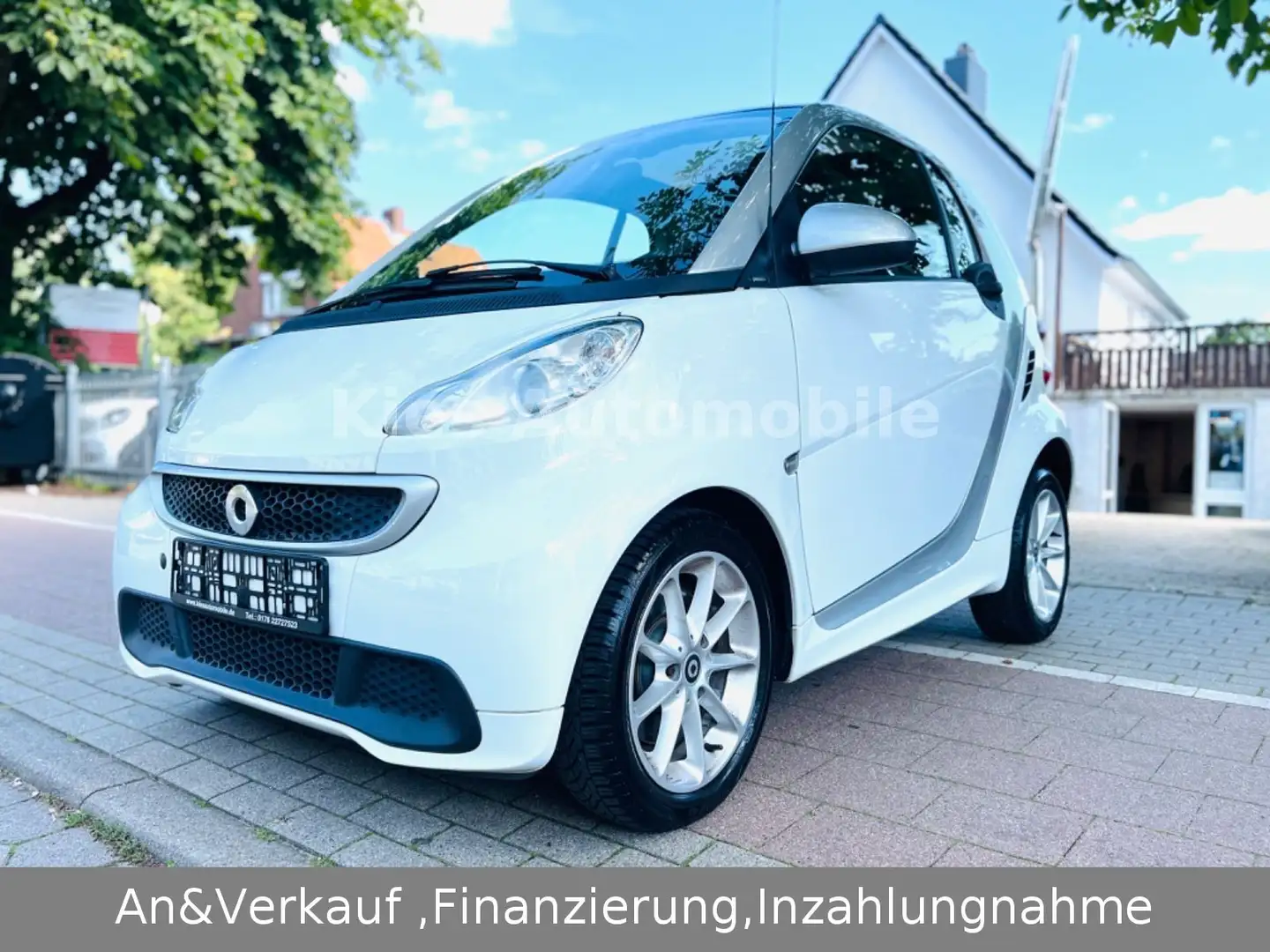 smart forTwo Passion SERVO/AUTOM/SITZH/PANO/KLIMA/ALLW Alb - 2