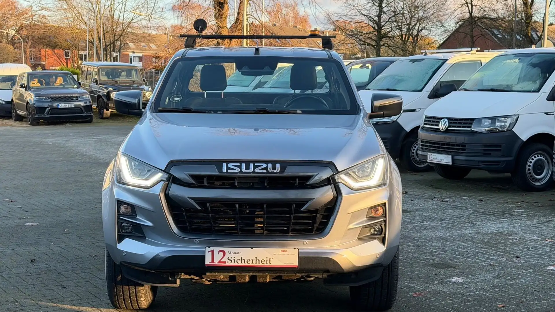 Isuzu D-Max D-MAX SPACE CAB 4WD LSE AUTOMATIK/LEDER/1.HAND Gris - 2