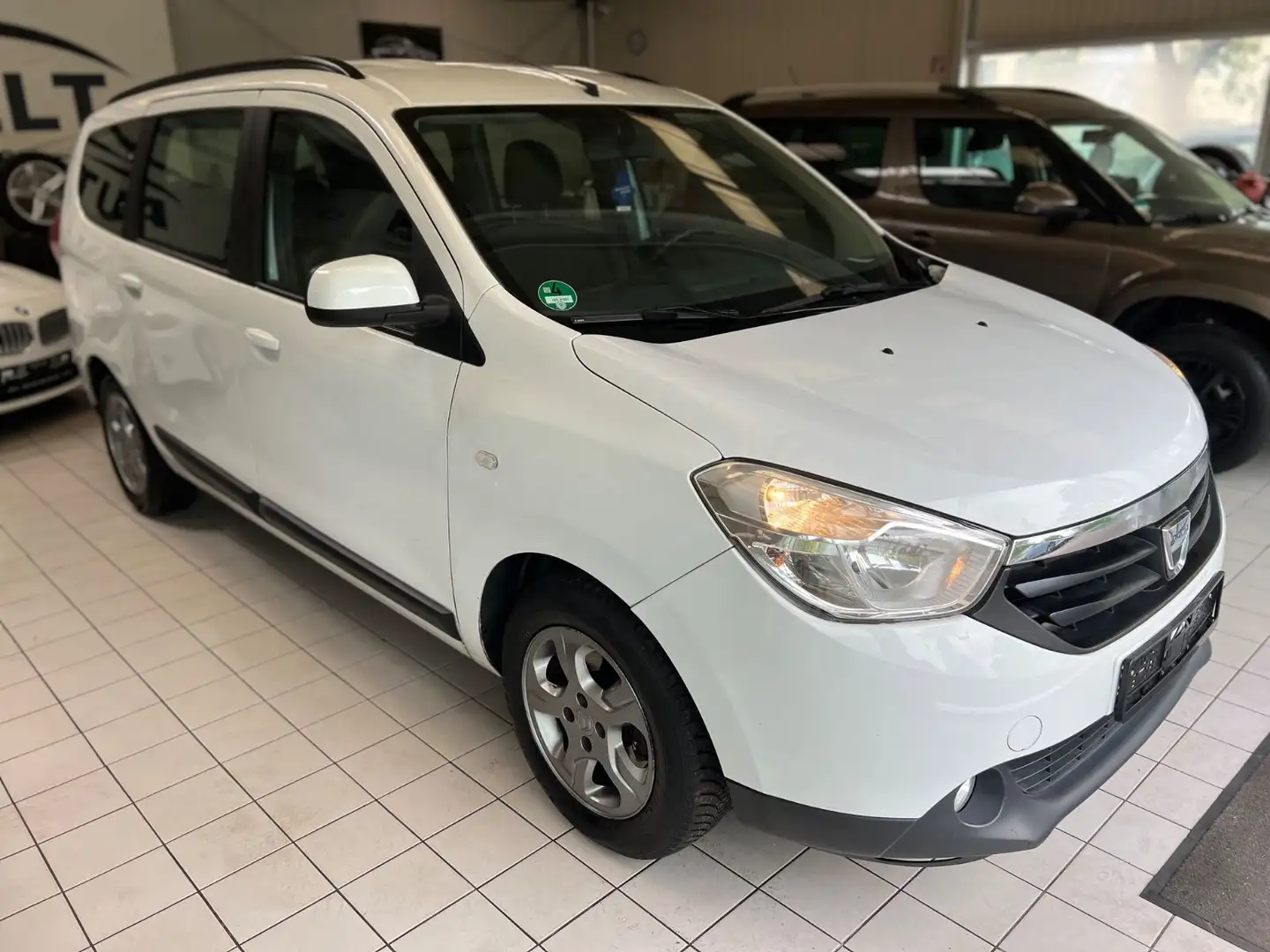 Dacia Lodgy Prestige*7-Sitz*Navi*Klima*TÜVneu*Service* Blanc - 1