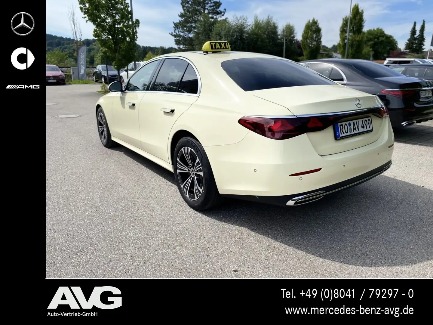 Mercedes-Benz E 200 E 200 d TAXI LED Shzg Fond Sitzkomfort Taxameter Beige - 2