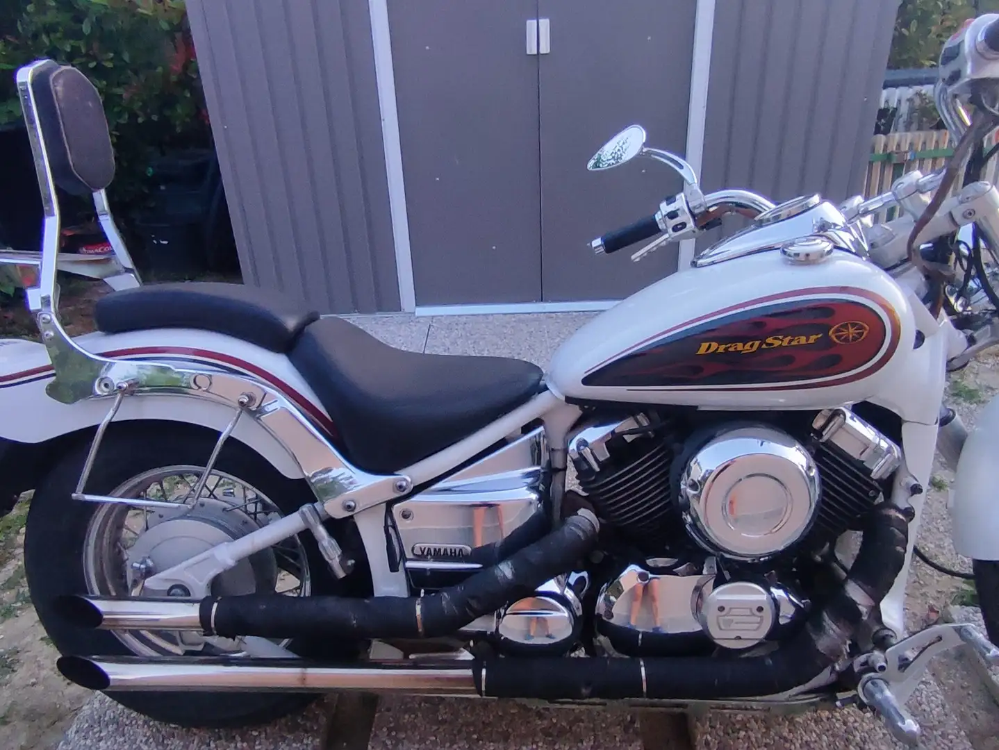 Yamaha XVS 650 Bianco - 2