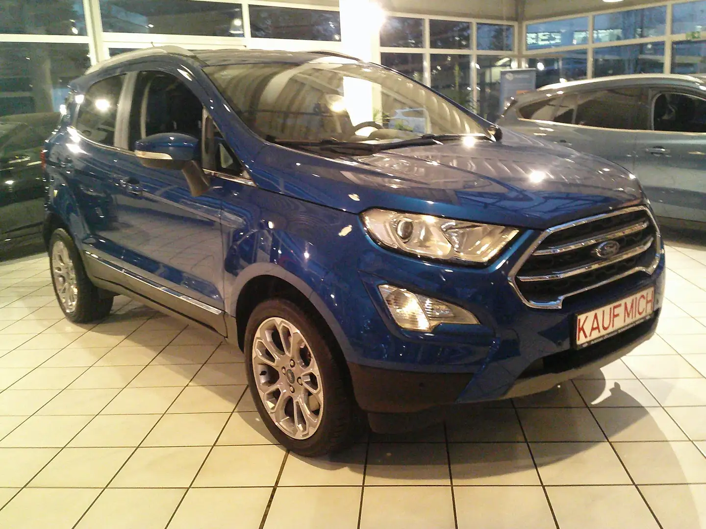 Ford EcoSport Titanium Bleu - 2