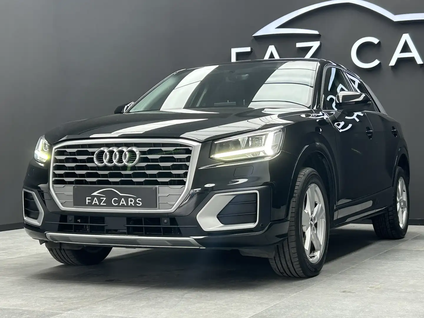 Audi Q2 30 TDi S tronic * LED + CUIR + GPS + GARANTIE * Negro - 2