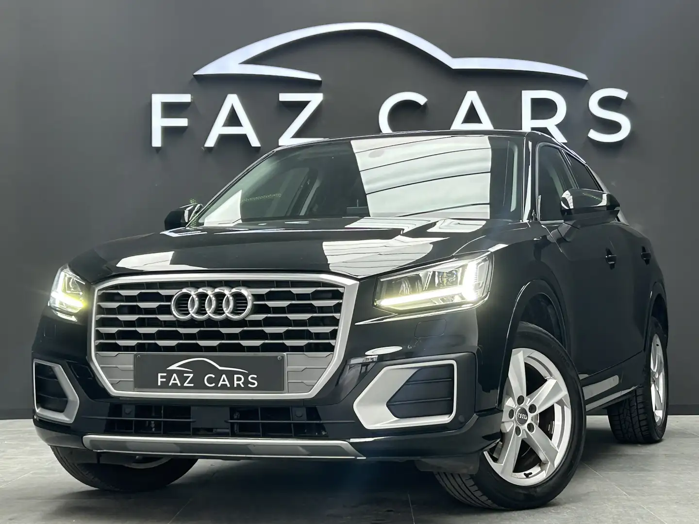 Audi Q2 30 TDi S tronic * LED + CUIR + GPS + GARANTIE * Negro - 1