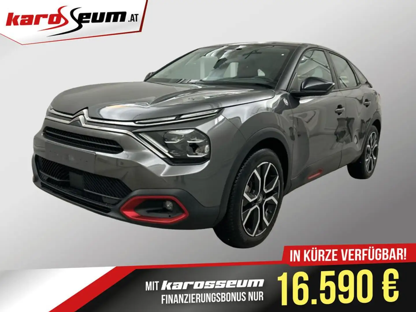 Citroen C4 E-50kWh *HEAD-UP*360KAMERA*VKZ*SPUR*VIRT.COCKP* Grau - 1