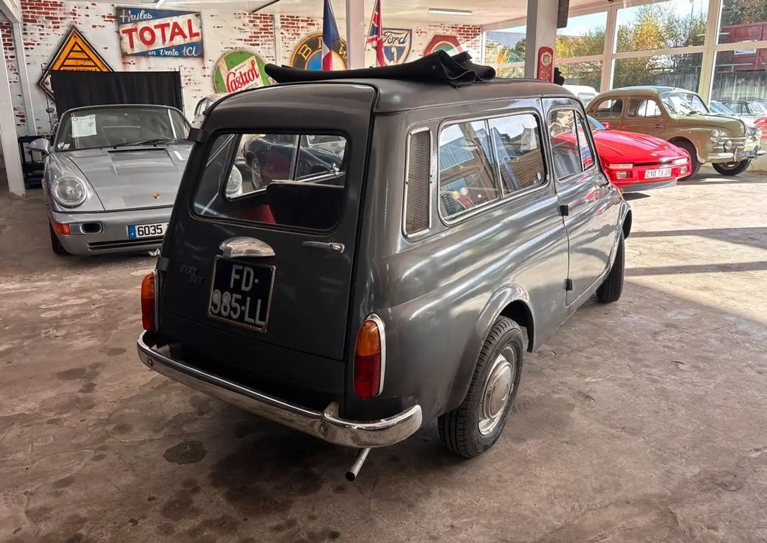 Fiat 500 giardiniera Grün - 2