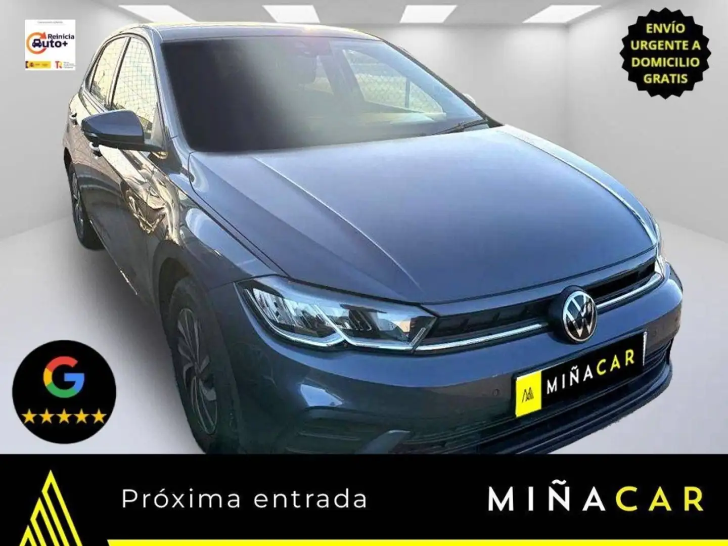 Volkswagen Polo 1.0 TSI Life 70kW Gris - 1