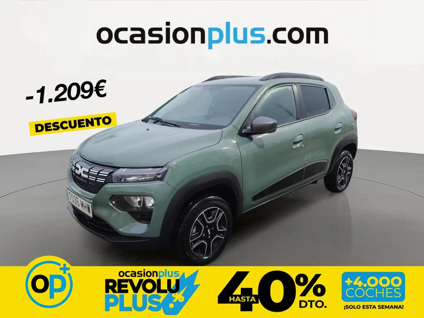 Dacia Spring Electric Expression 45 33kW Verde - 1