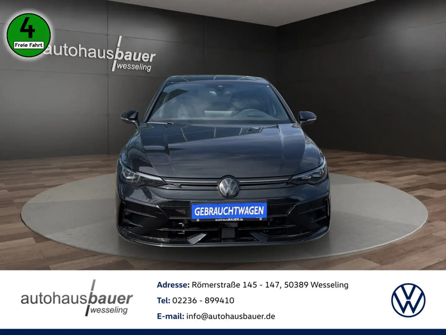 Volkswagen Golf R 2.0l Black Edition *SideAssist,HeadUpDisplay, Dig.Cockpit,Start Negro - 1