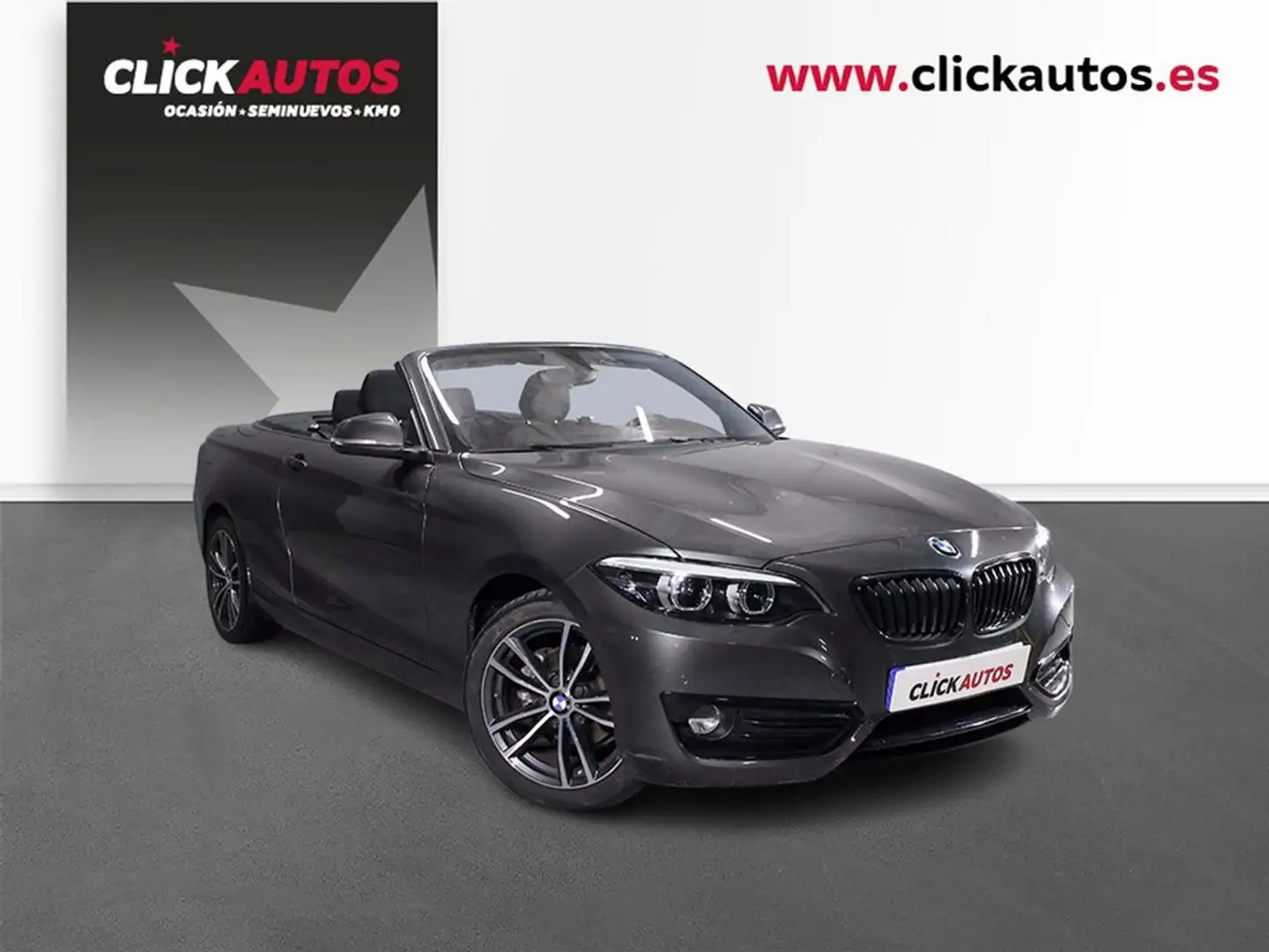 BMW BMW Serie 2 2.0 136CV Sport Schwarz - 2