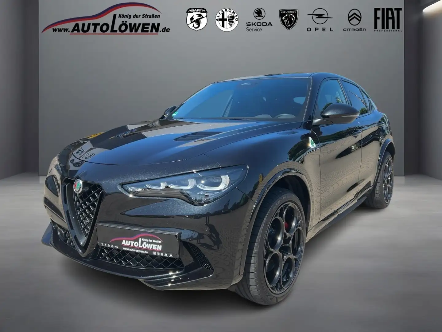 Alfa Romeo Stelvio 2.9 V6 Bi-Turbo Schwarz - 1