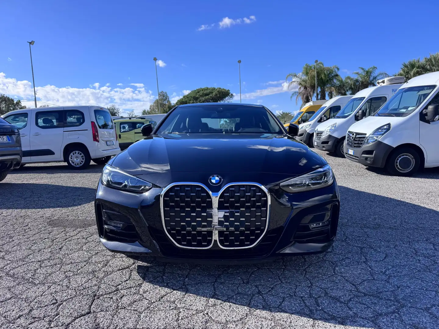 BMW 420 420d Coupe mhev 48V Msport auto Nero - 1