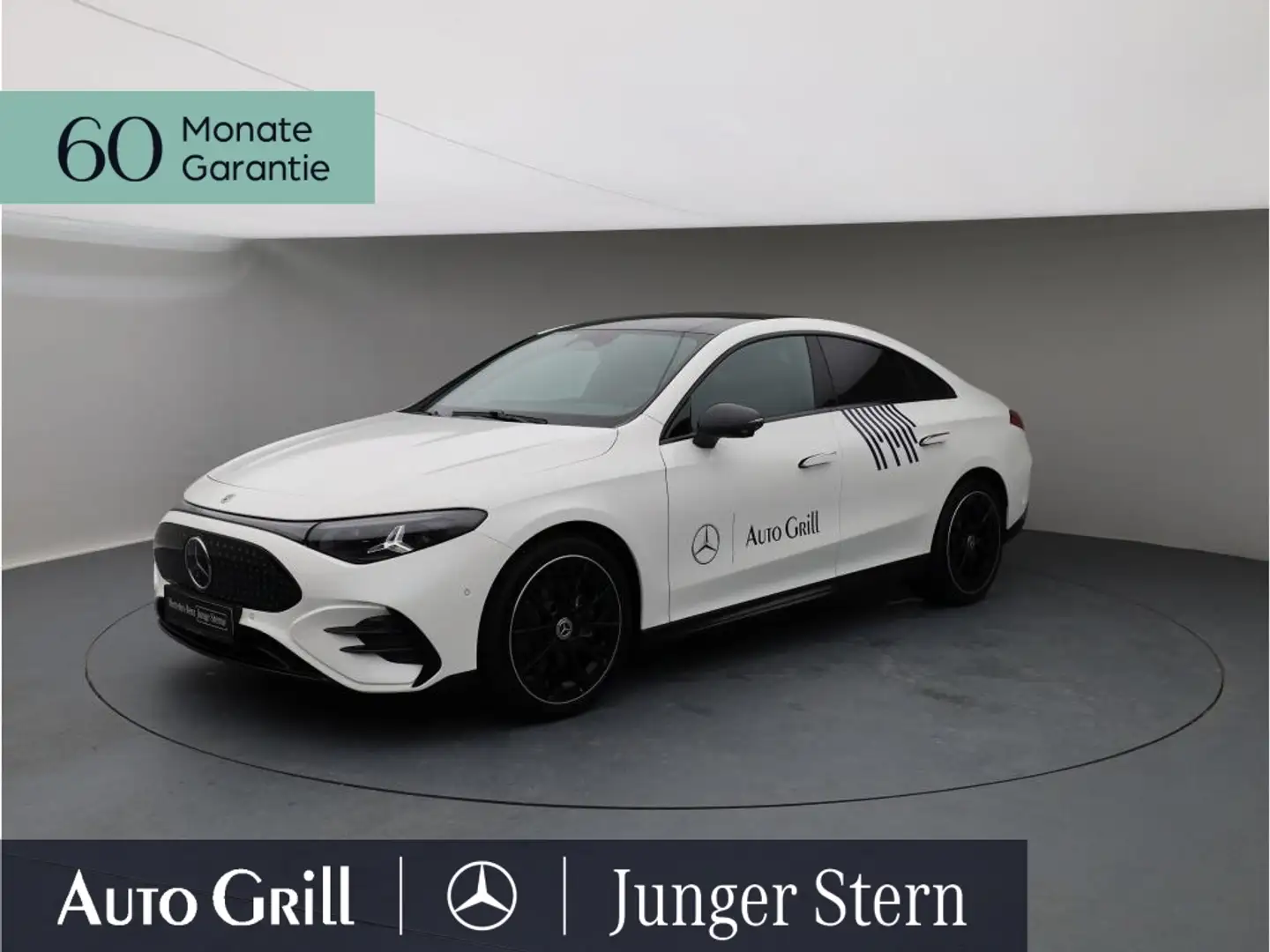 Mercedes-Benz CLA 250 + EQ AMG Night Pano MBeam Free 12/25 Weiß - 2