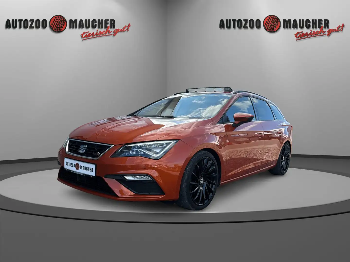 SEAT Leon FR 1.4 TSI DSG SHZ/NAVI/PANO/PDC/ACC/AHK Orange - 2
