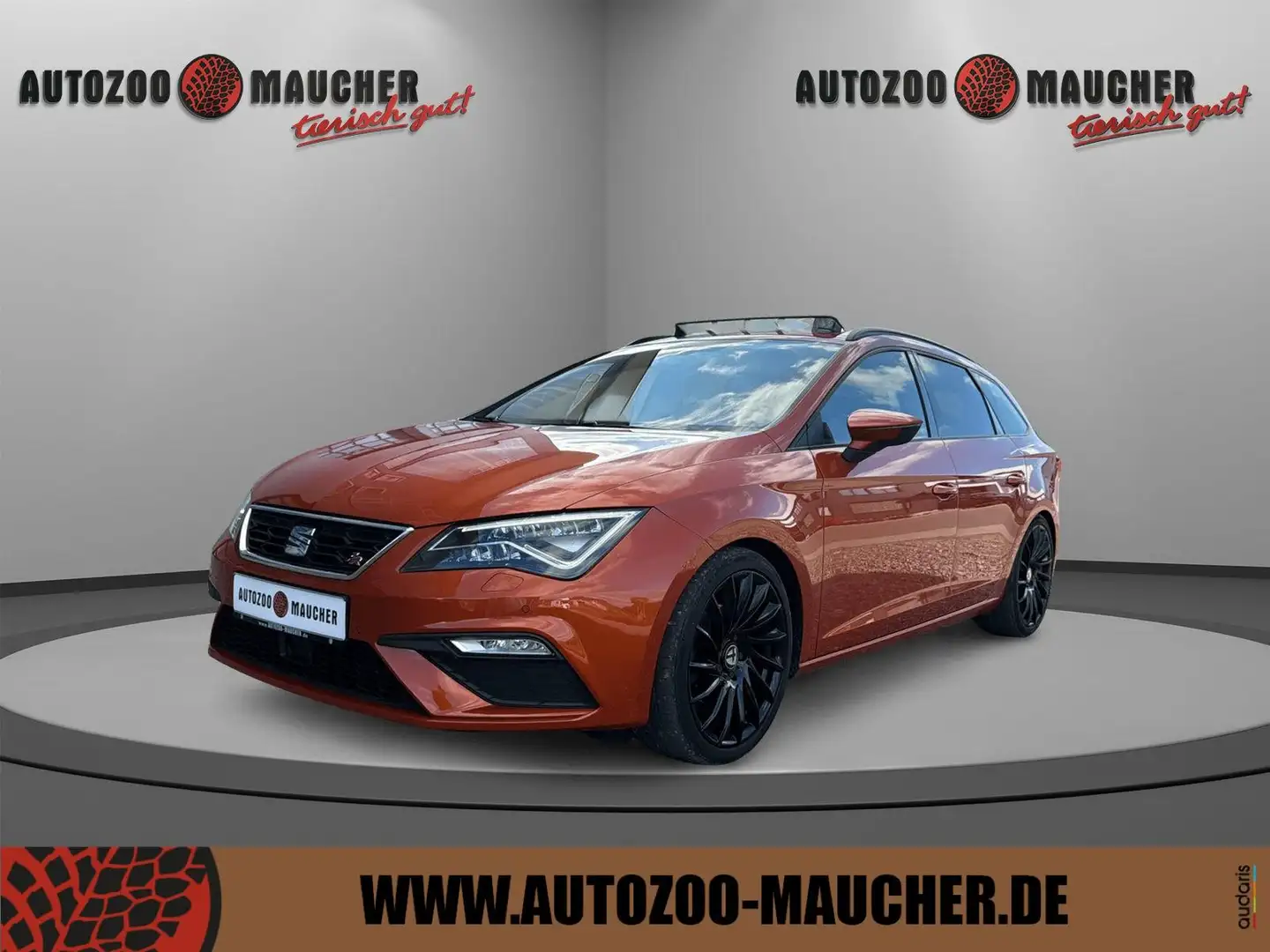 SEAT Leon FR 1.4 TSI DSG SHZ/NAVI/PANO/PDC/ACC/AHK Orange - 1