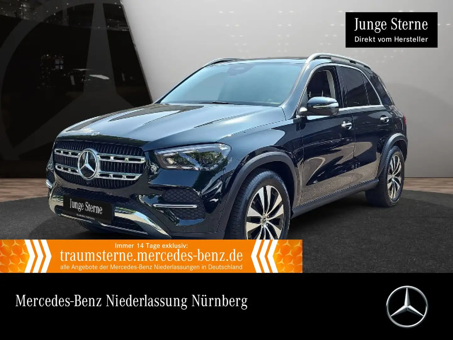Mercedes-Benz GLE 300 d 4M PANO+360+AHK+MULTIBEAM+STHZG+SPUR+9G Grün - 1