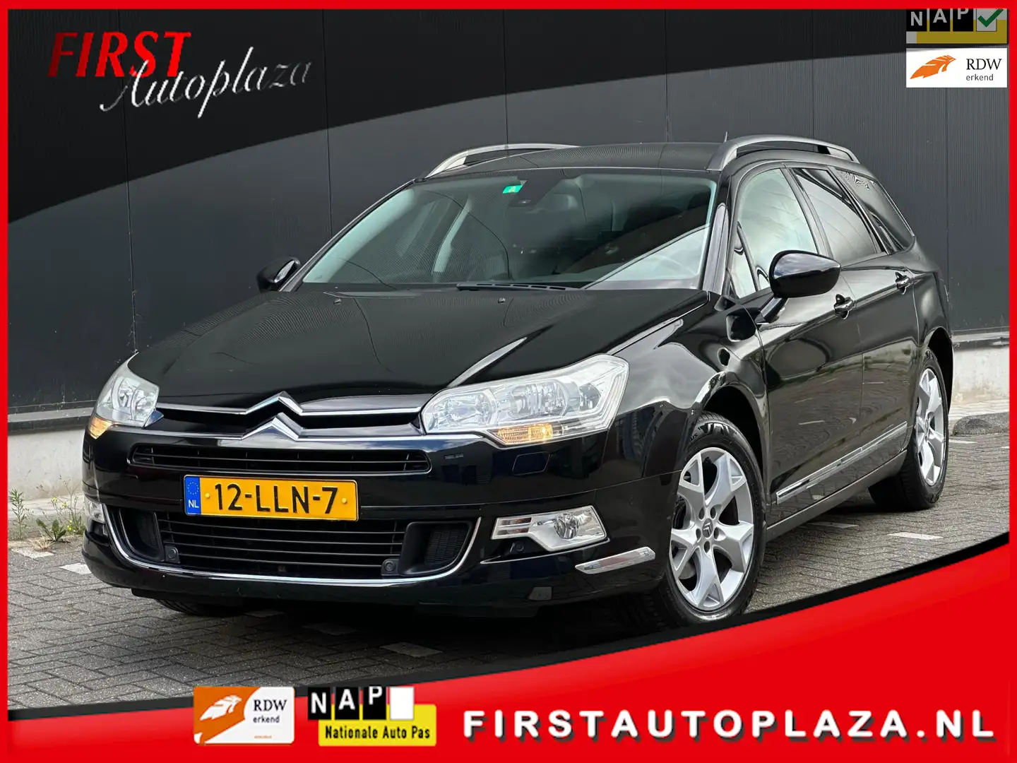 Citroen C5 Tourer 1.6 THP Business NAVI/6-BAK/CRUISE | NETTE Zwart - 1