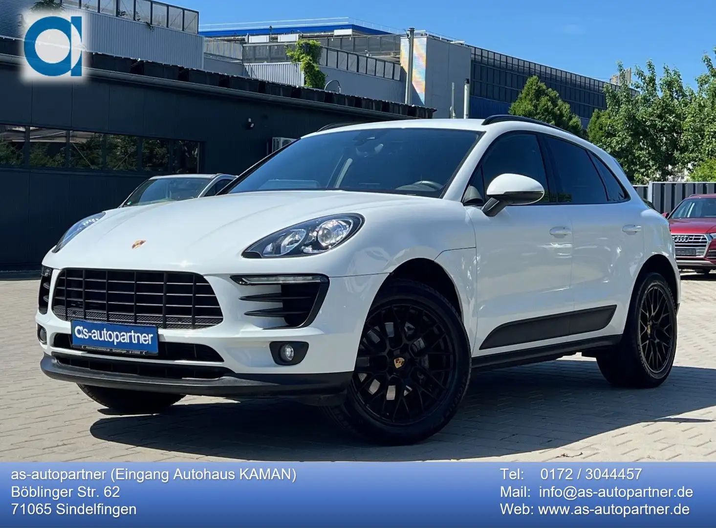 Porsche Macan S Diesel *AHK-ALU 20 ZOLL-ASSIST* Weiß - 1