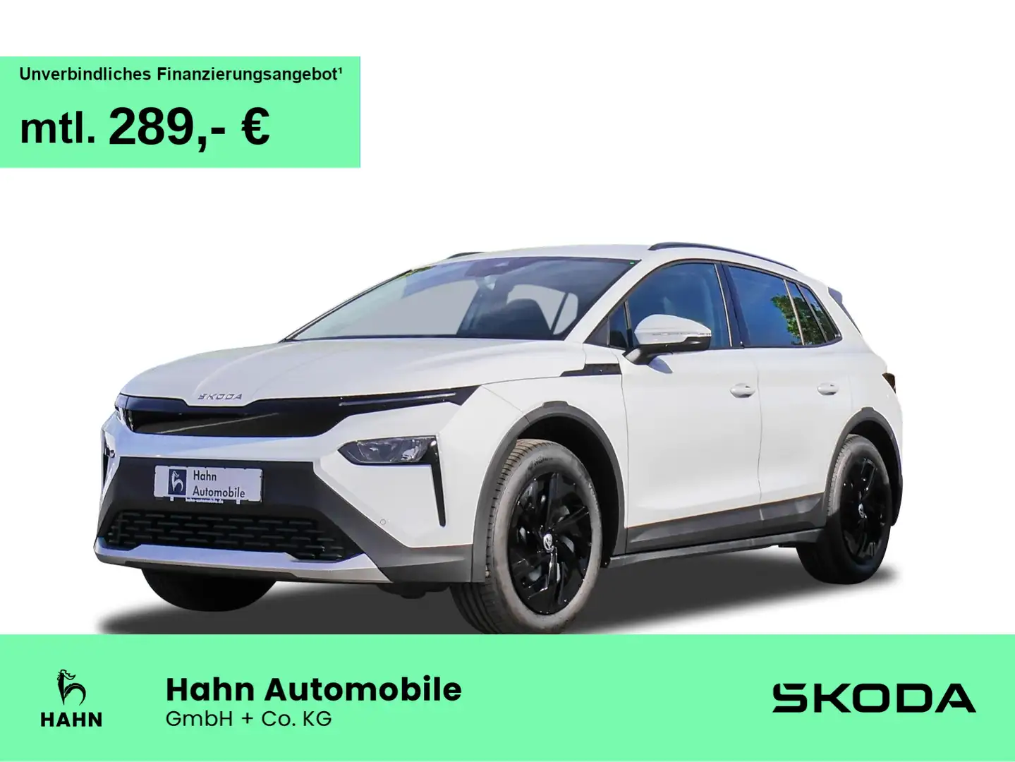 Skoda Elroq 50 170PS DSG SmartLink AHK PDC Weiß - 1