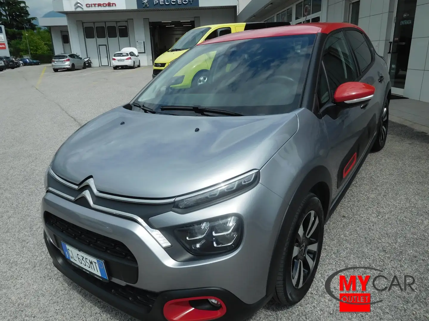 Citroen C3 PureTech 83 S&S Shine OK NEOPATENTATI Grigio - 1