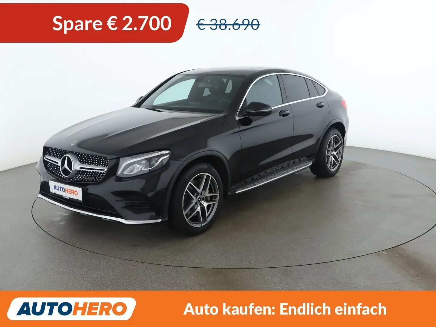 Mercedes-Benz GLC 220 GLC 220 d 4Matic AMG Line Schwarz - 1