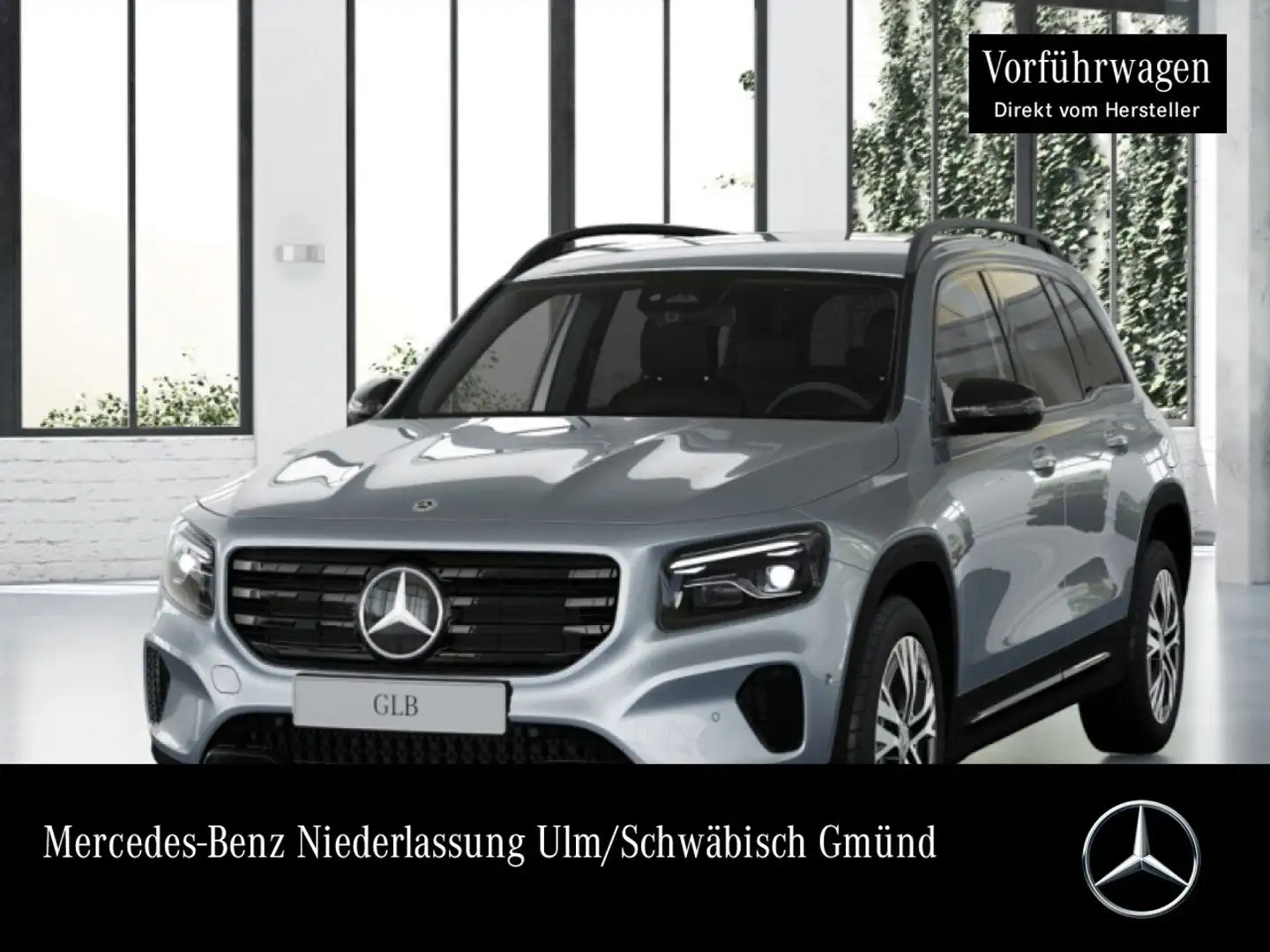Mercedes-Benz GLB 200 d PROGRESSIVE+NIGHT+AHK+MULTIBEAM+KAMERA Silber - 1