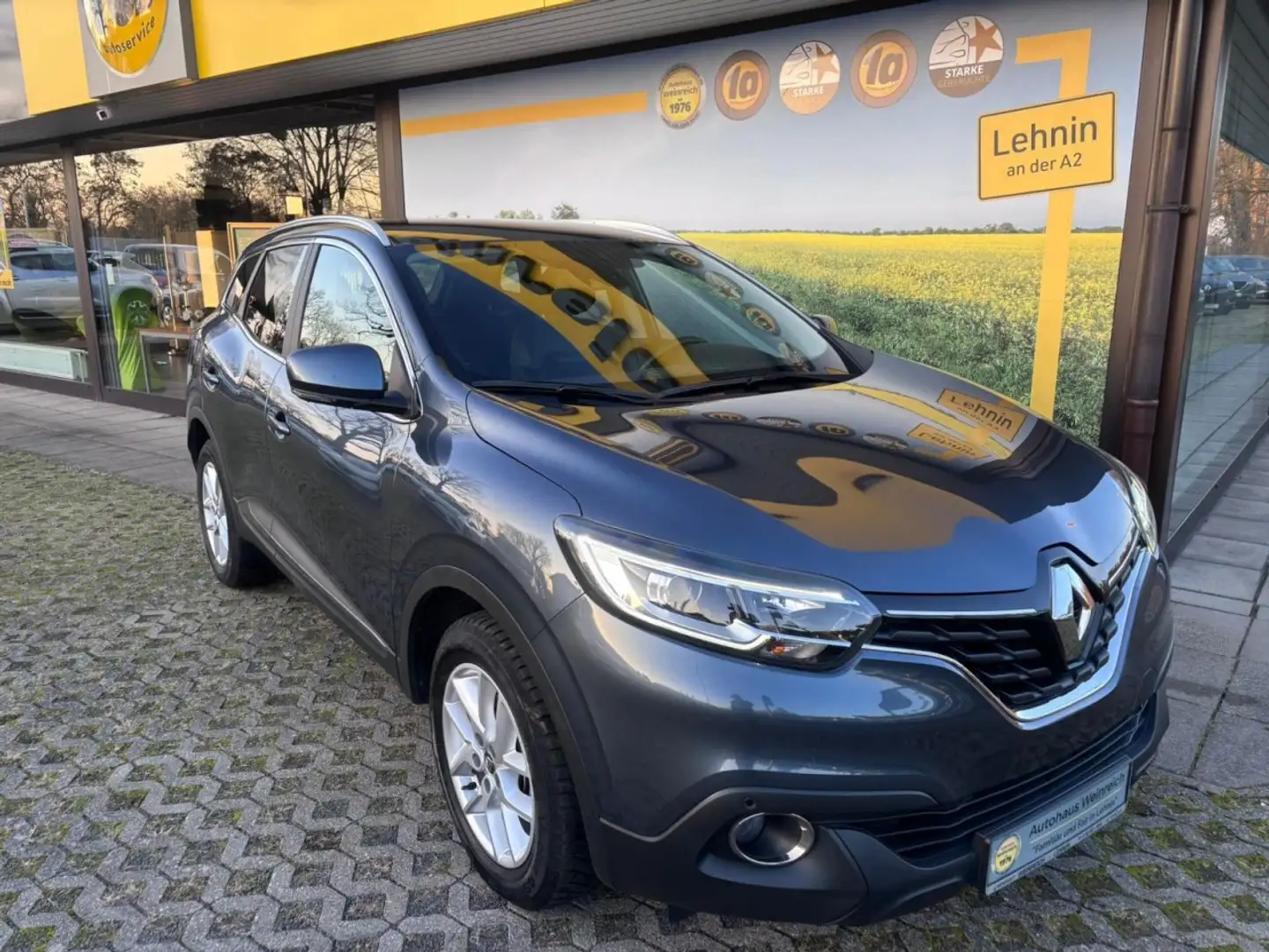 Renault Kadjar mit Klima, Navi & Bluetooth Klima Navi Gris - 2