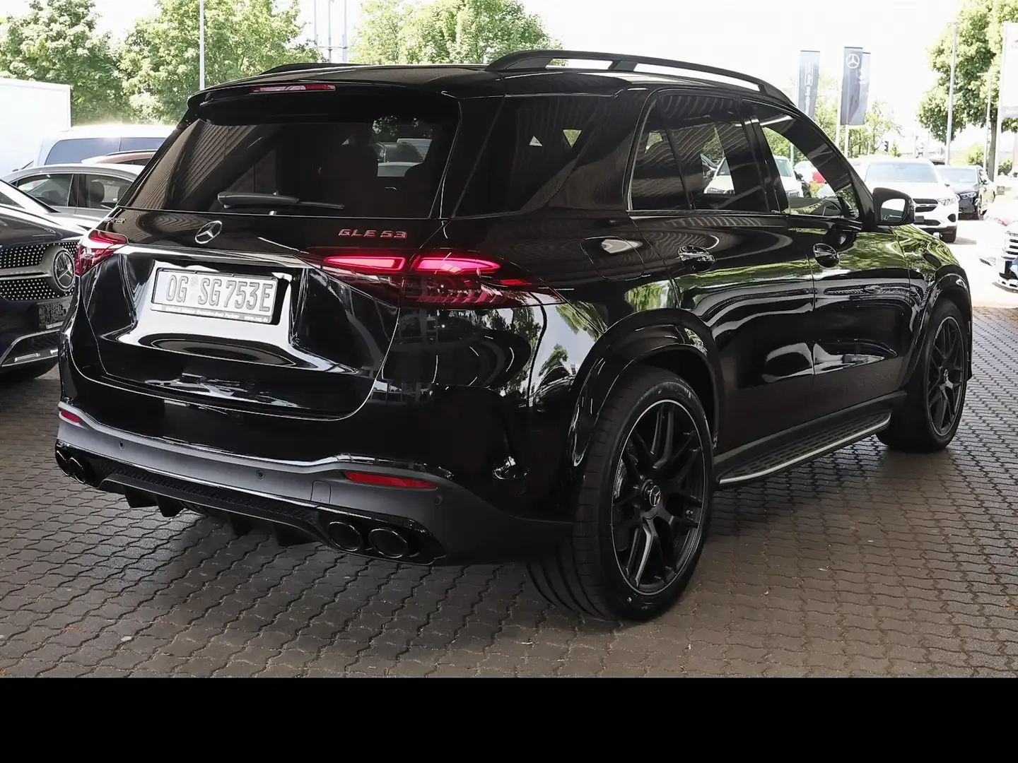 Mercedes-Benz GLE 53 AMG 4M Hybrid MBUX+360°+M-LED+AHK+Night+ Noir - 2