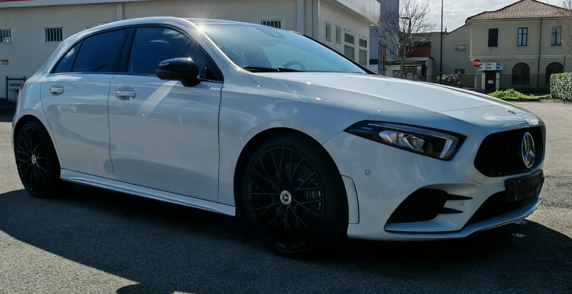 Mercedes-Benz A 250 Classe A - Premium auto AMG line Bianco - 1