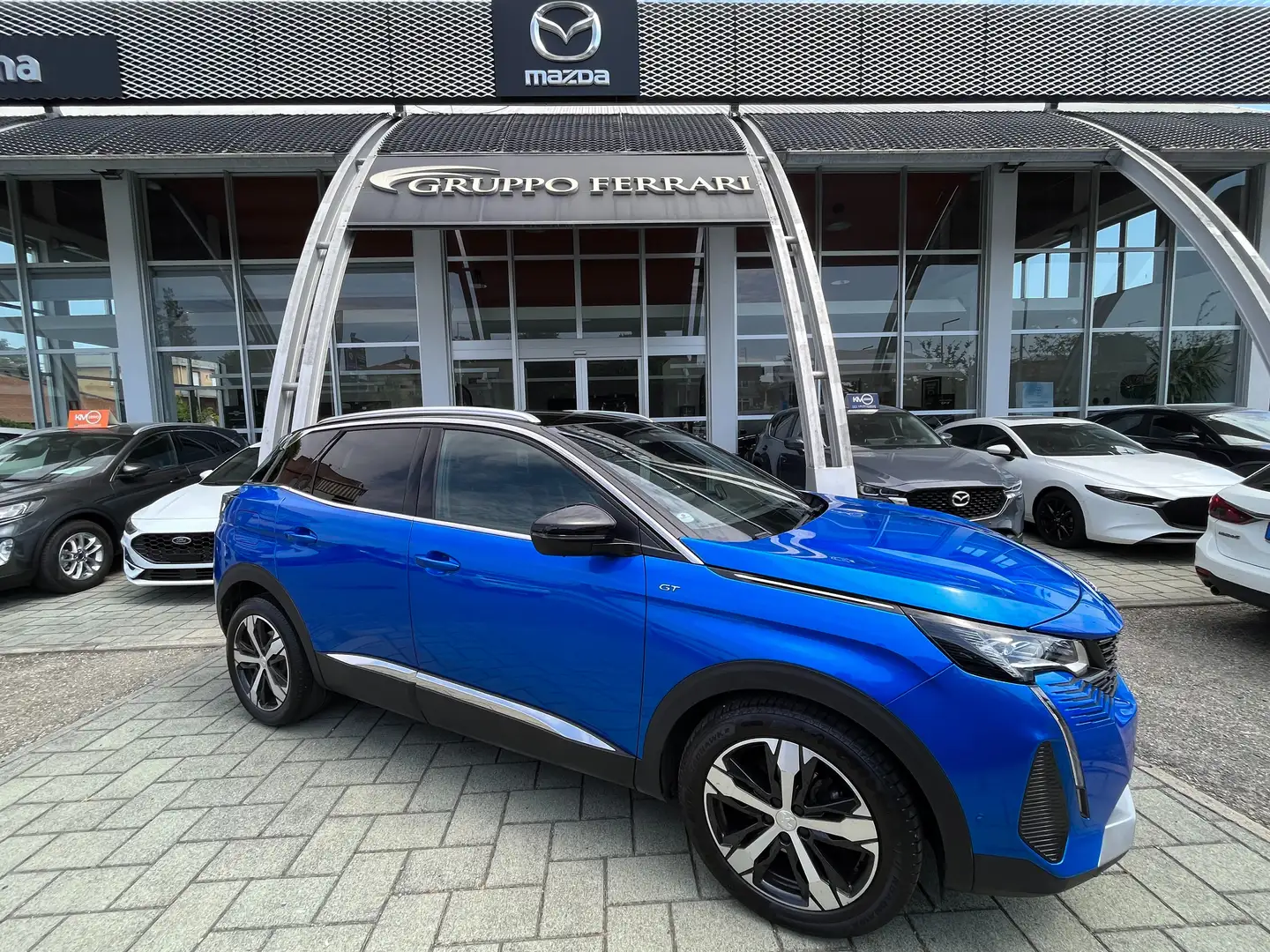 Peugeot 3008 3008 II 2021 1.5 bluehdi GT AUTOCARRO Bleu - 1