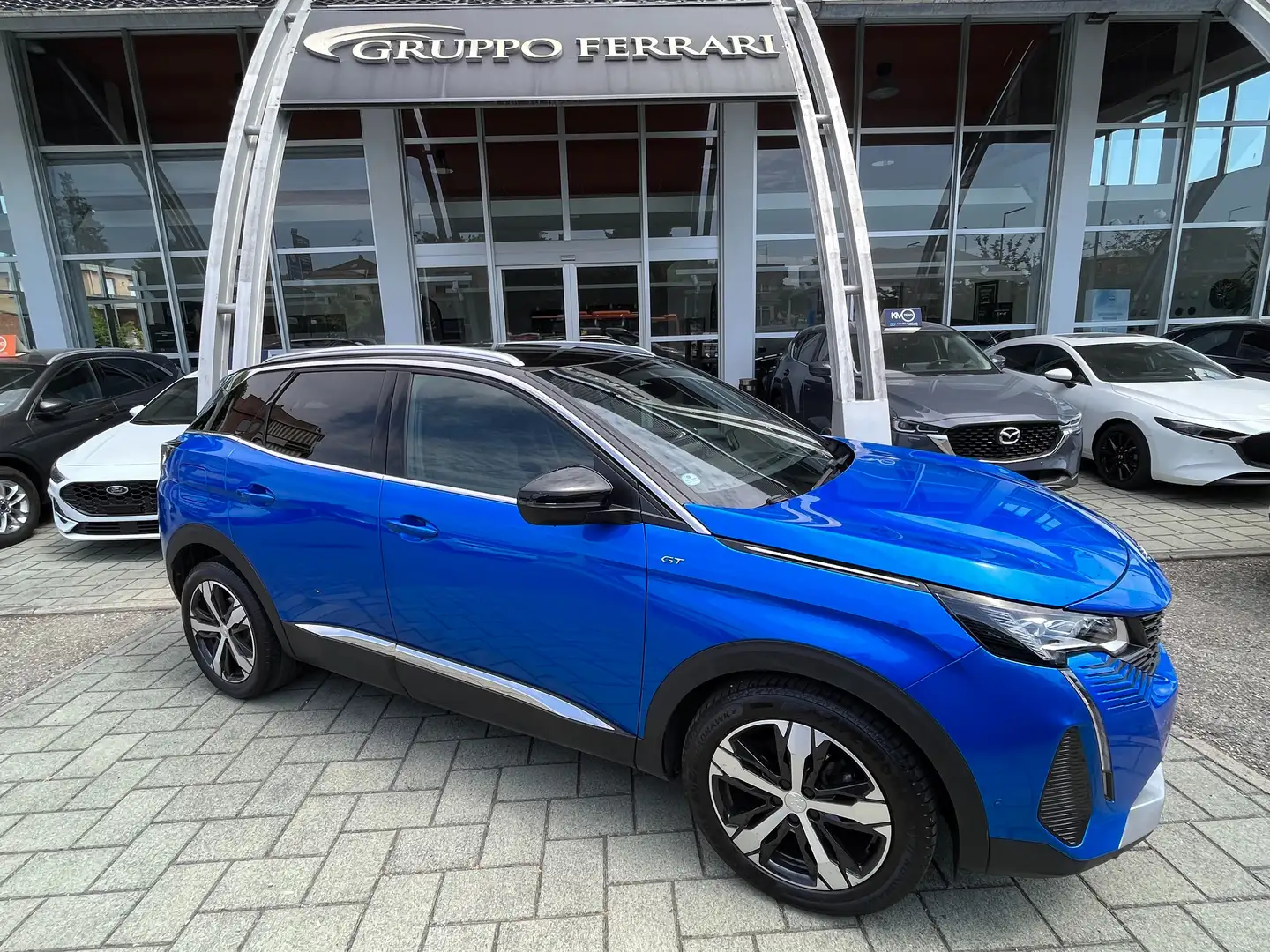 Peugeot 3008 3008 II 2021 1.5 bluehdi GT AUTOCARRO Bleu - 2