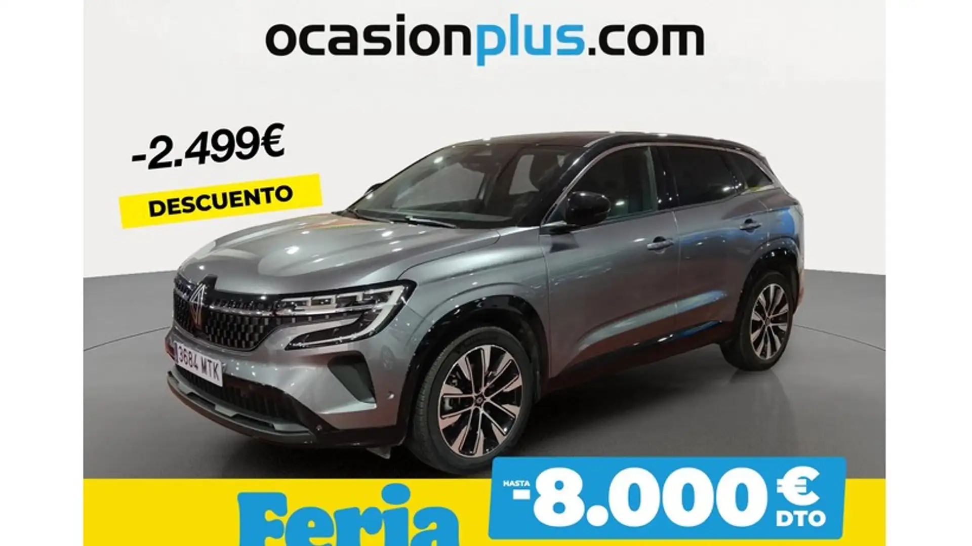 Renault Austral 1.2 E-Tech Híbrido Techno 146kW Grijs - 1
