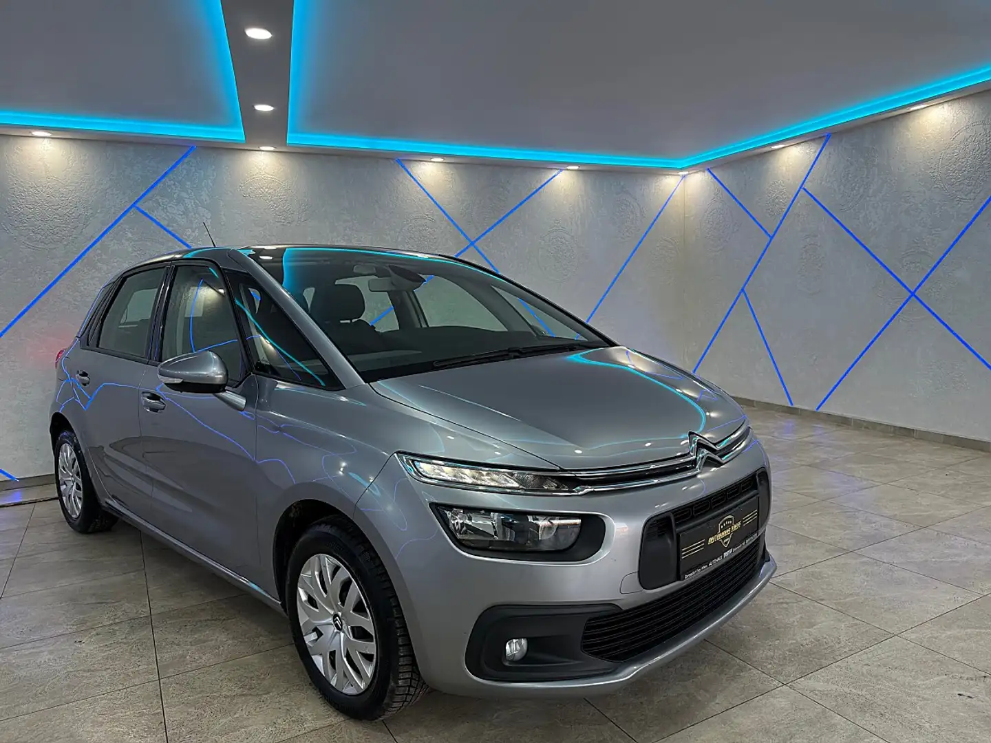 Citroen C4 Picasso BlueHDi  S&S Feel*LED**PDC*1.BESITZ* Silber - 1