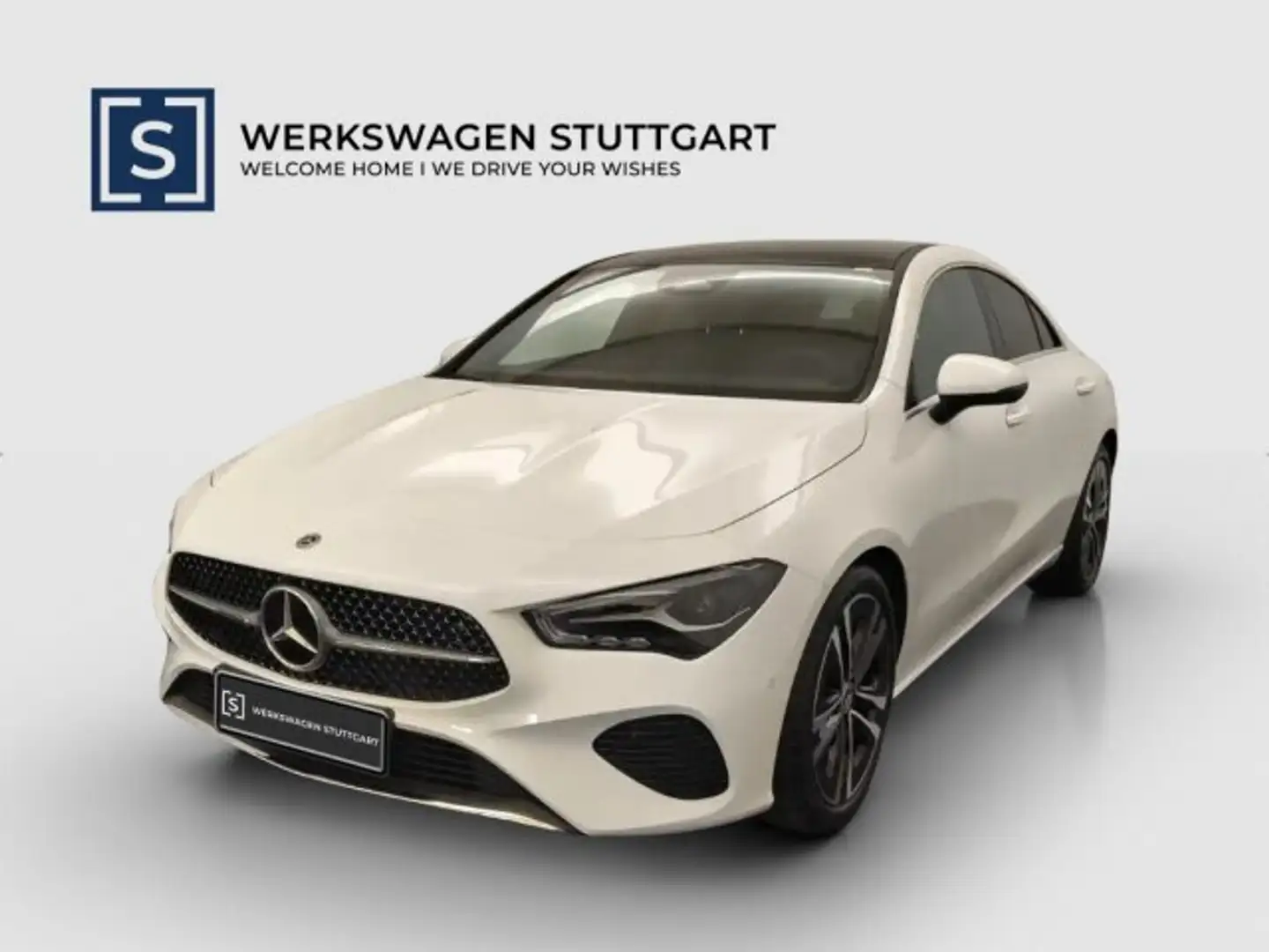 Mercedes-Benz CLA 180 CLA 180 d Progressive Panoramadach Navi/Pano.-Dach Weiß - 2