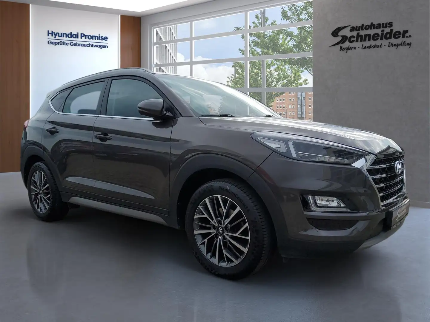 Hyundai TUCSON 1.6 TGDi 6-MT STYLE NAVI/LED/EHK/SHZ/DAB Gris - 2