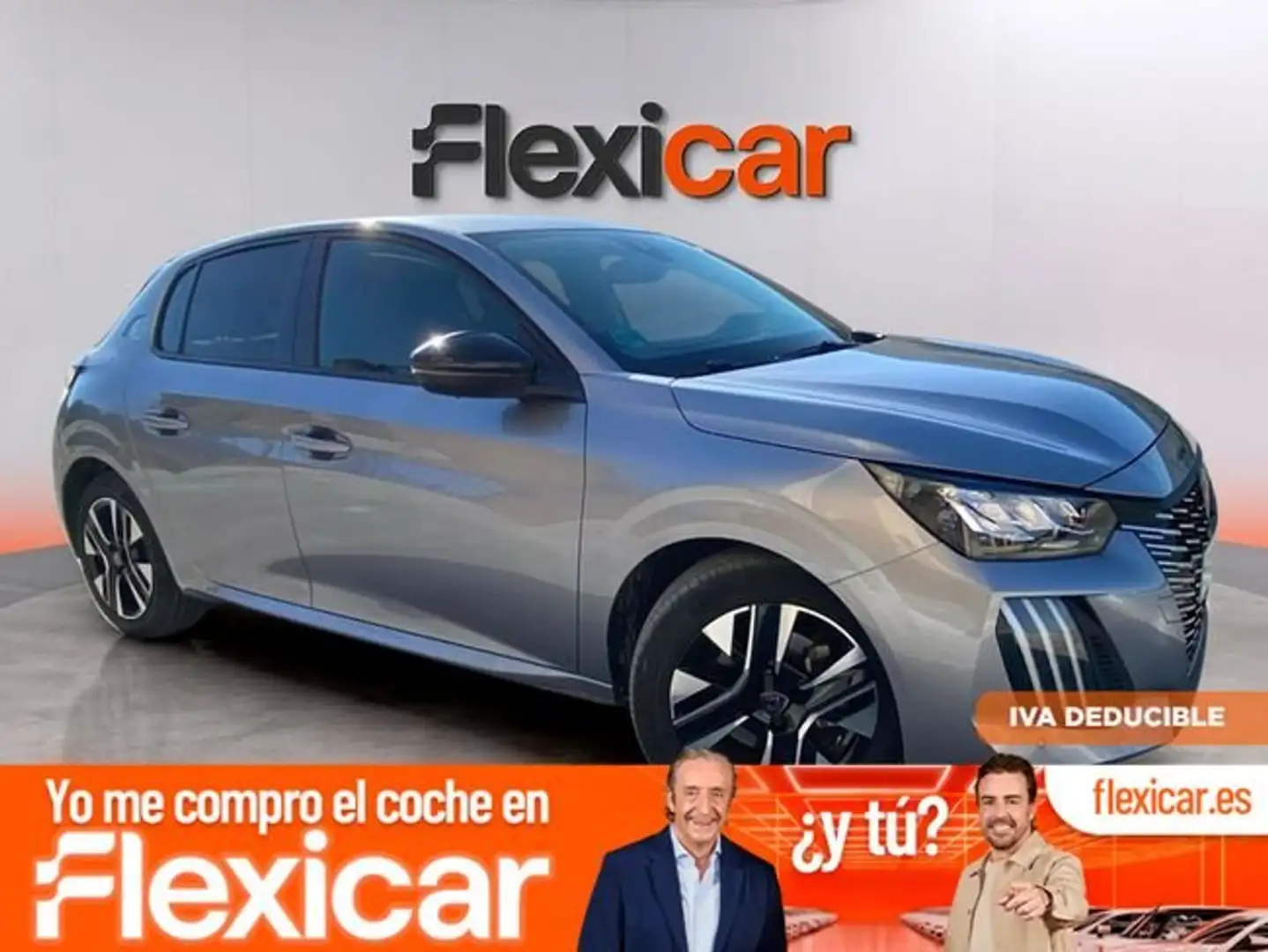 Peugeot 208 Allure Gasolina 100 S&S 6 Vel. MAN Gris - 1