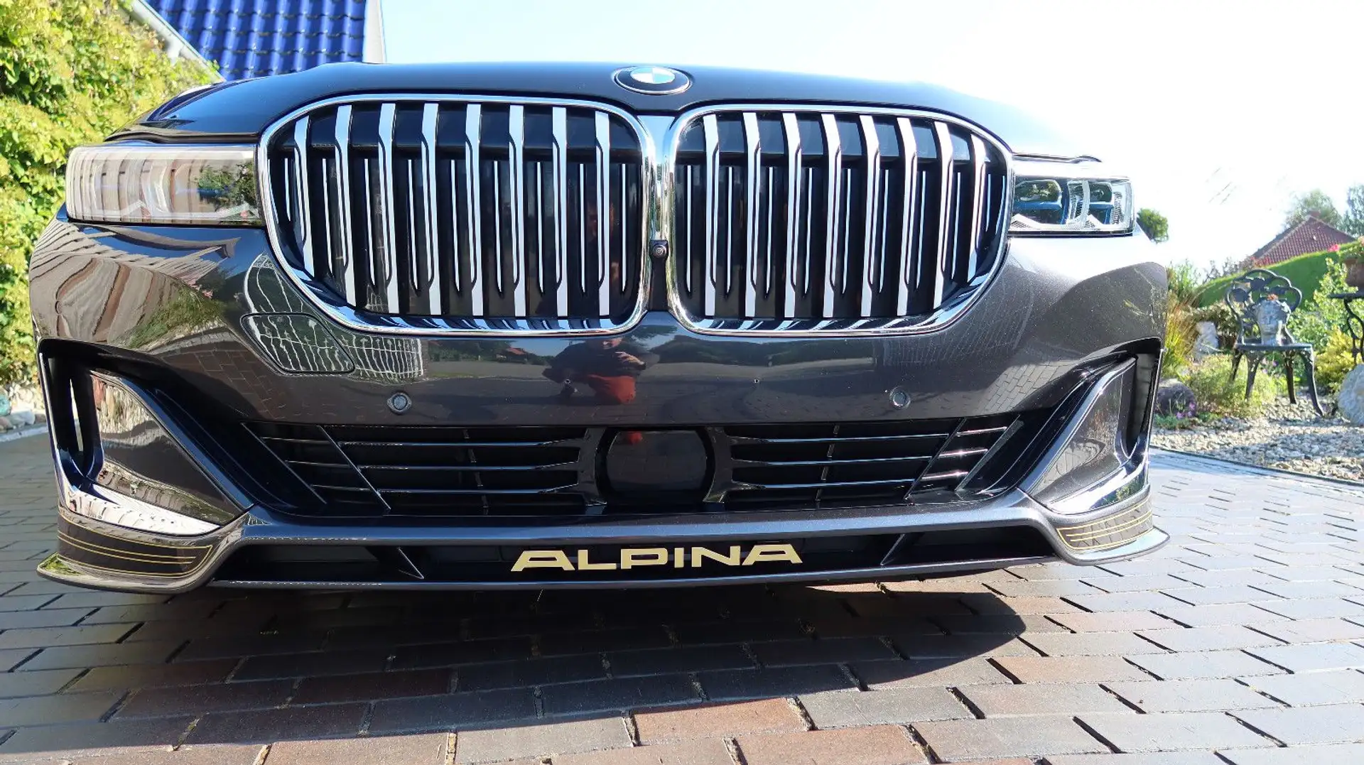 BMW 730 d°Alpina B7 Optik°Voll°Nappa°Laser°el.AHK Grau - 2