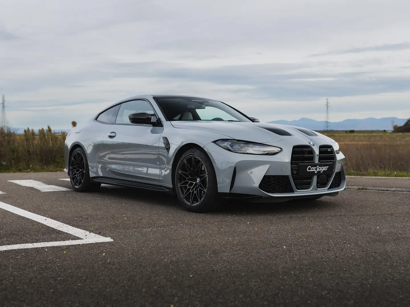 BMW M4 BMW SERIE 4 (G82) M4 COMPETITION 510 BVA8 Серый - 1