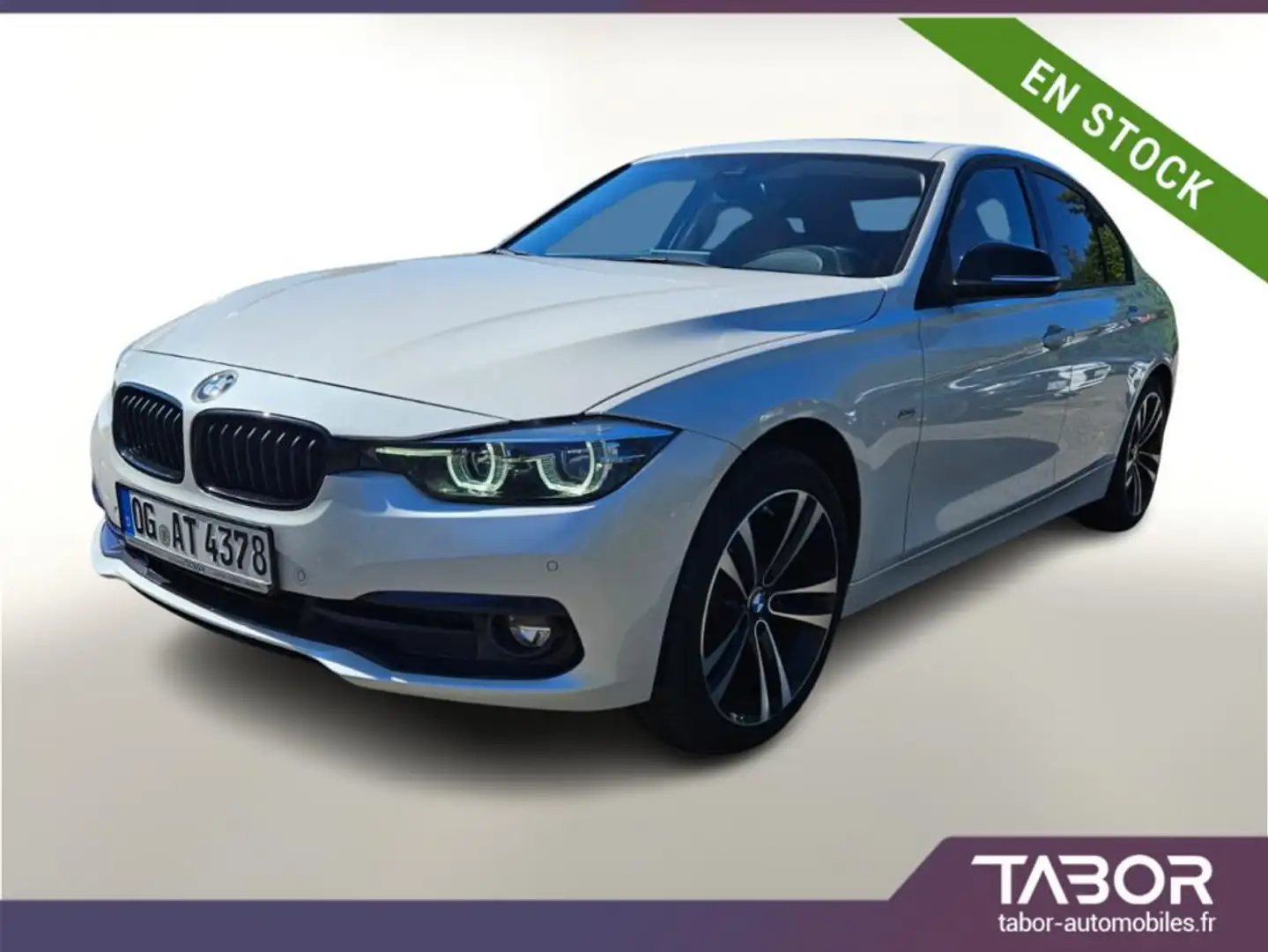 BMW 320 d Sport Line Shadow cuir Harman PDC Bianco - 1