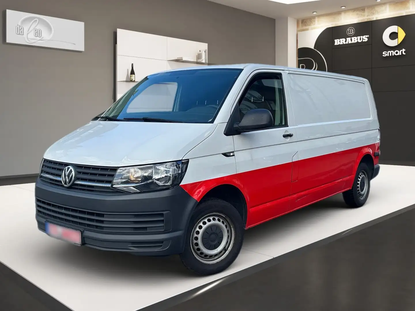 Volkswagen T6 Kombi Kasten lang Klima 1.Hand Weiß - 1