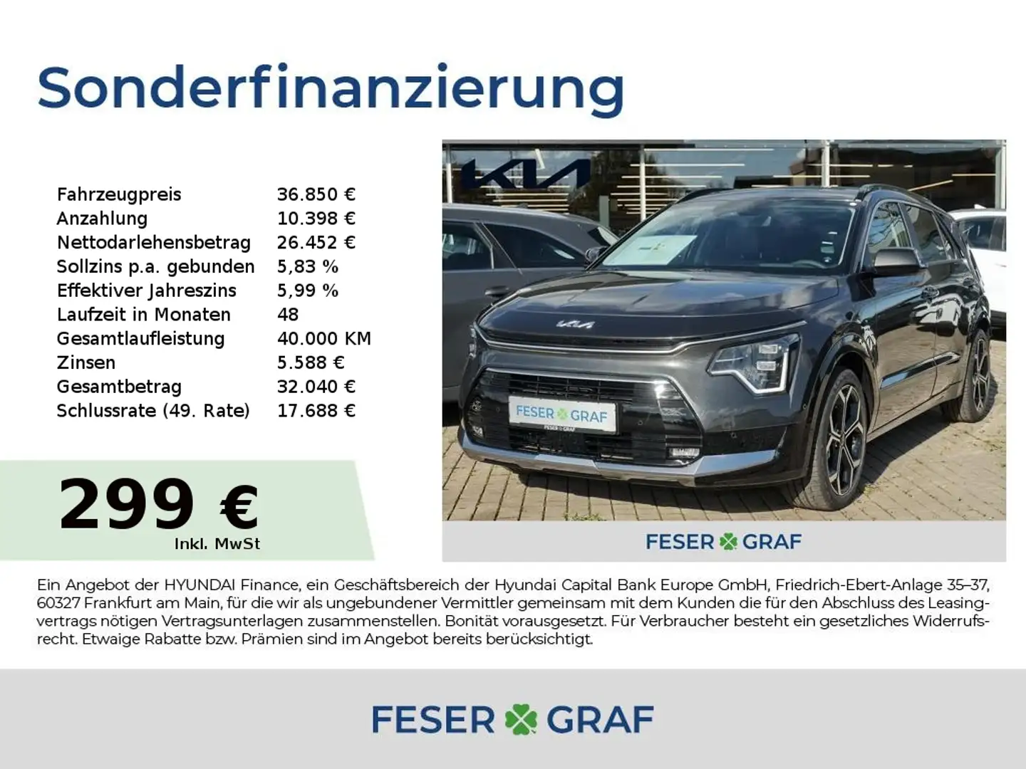 Kia Niro 1.6 HEV 129 DCT SPIRIT 18Z TECHNIK REX GD Grijs - 1