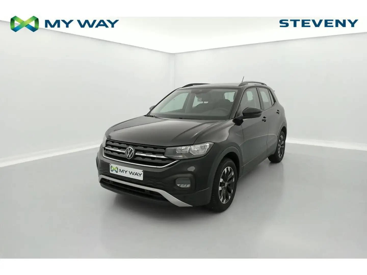 Volkswagen T-Cross T-Cross Life Business 1.0 TSI 81 kW (110 ch) 7 vit Gris - 1